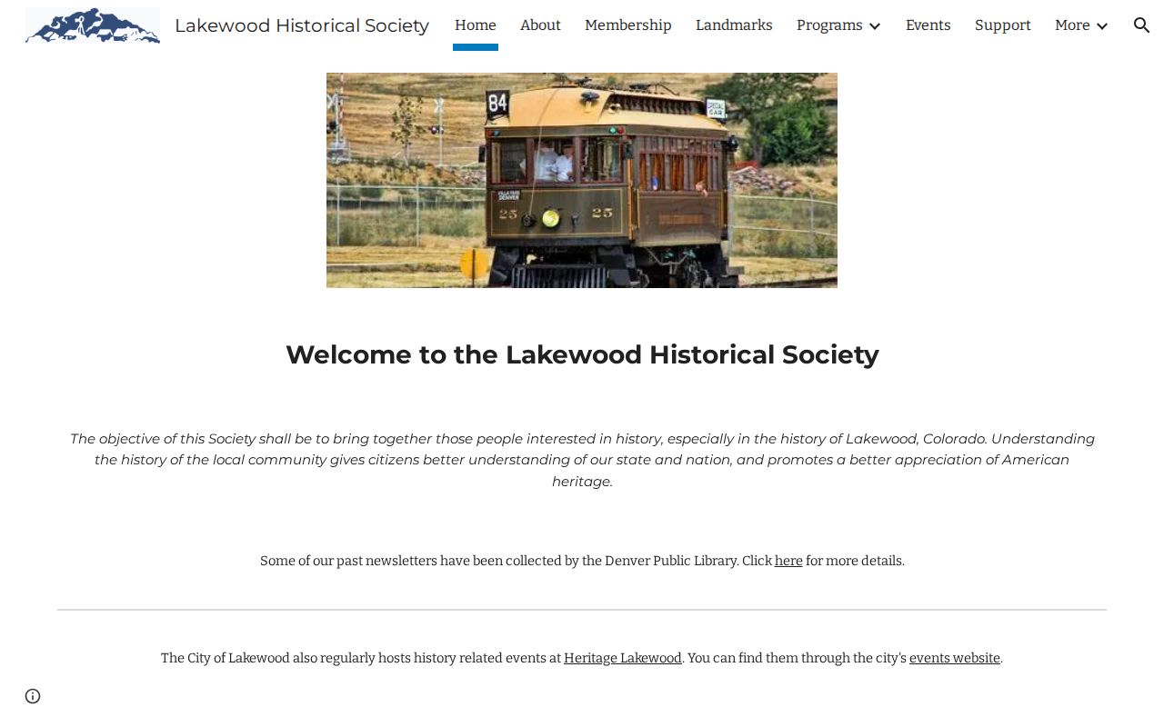Lakewood city directory research view of the Lakewood Historical Society